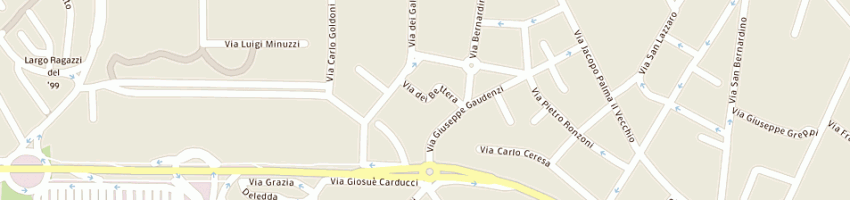 Mappa della impresa friuli venezia giulia assicurazioni - la carnica spa a BERGAMO