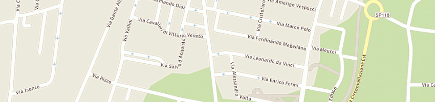 Mappa della impresa bar mimosa sas a BERGAMO