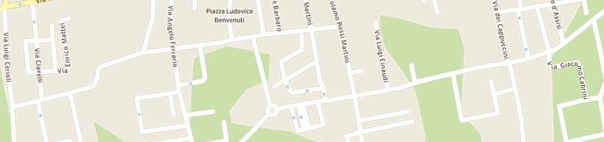 Mappa della impresa serina mauro a CREMA