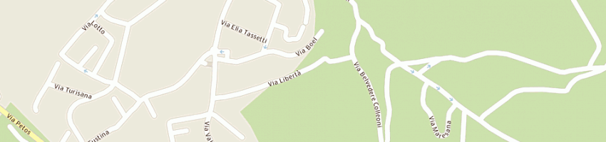 Mappa della impresa poste italiane a PONTERANICA