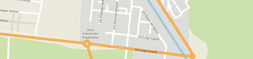 Mappa della impresa sgorbati giuseppe a PIACENZA