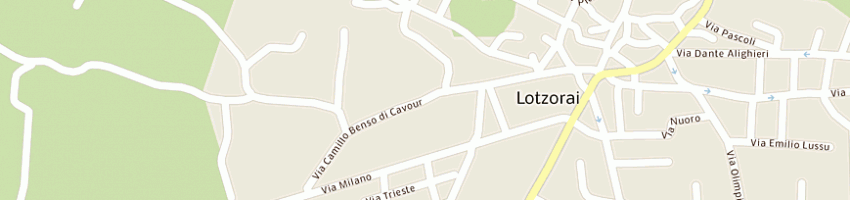 Mappa della impresa virdis vivaldo a LOTZORAI