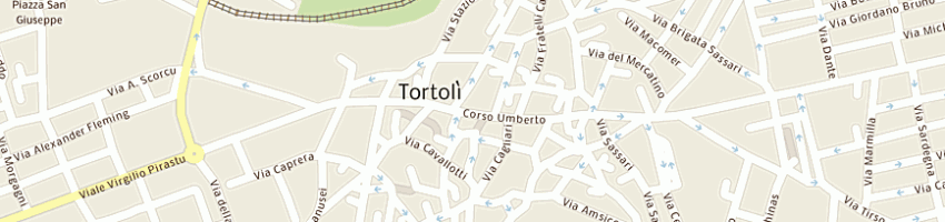 Mappa della impresa studio immobiliare di paderi fabio a TORTOLI 