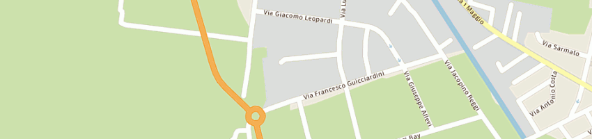 Mappa della impresa baldini sergio a PIACENZA