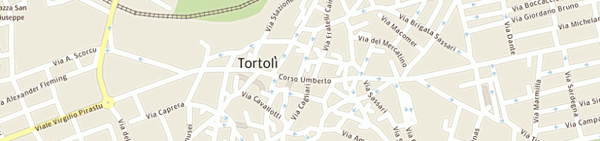 Mappa della impresa melis sergio a TORTOLI 