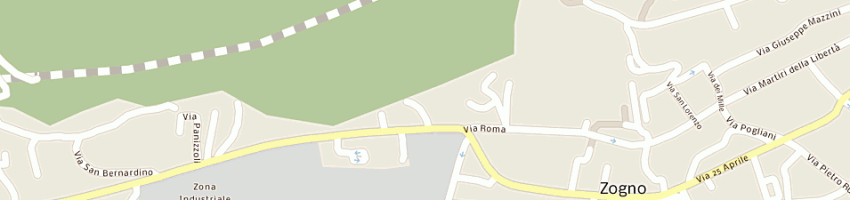 Mappa della impresa rota emilio a ZOGNO