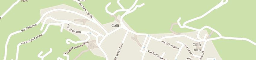 Mappa della impresa ginoulhiac giovanni a BERGAMO