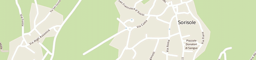 Mappa della impresa beltrami gianmario a SORISOLE