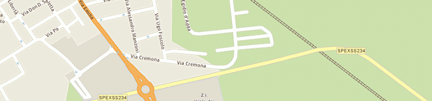 Mappa della impresa chiaramonte omar giacomo a CASALPUSTERLENGO