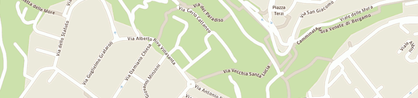 Mappa della impresa comunita' missionaria paradiso a BERGAMO