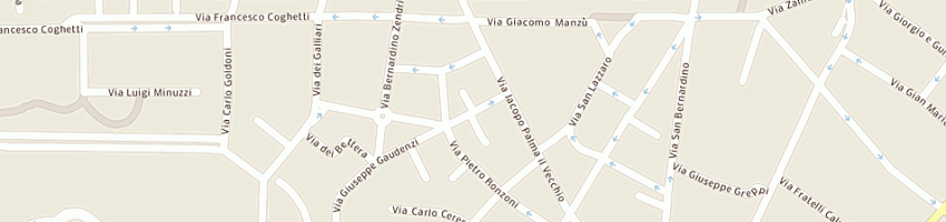 Mappa della impresa libreria scientifica rasmussen a BERGAMO