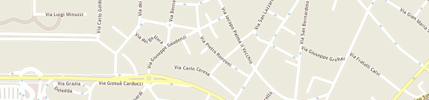 Mappa della impresa planet service srl a BERGAMO