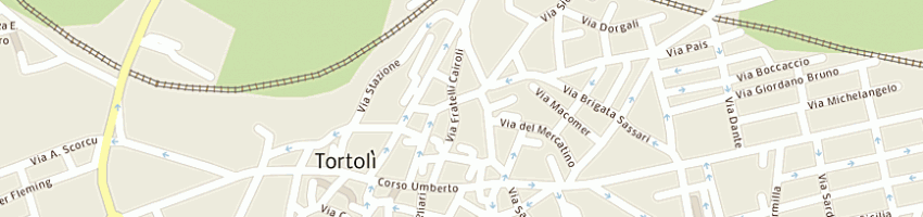 Mappa della impresa castiglia giuseppe a TORTOLI 