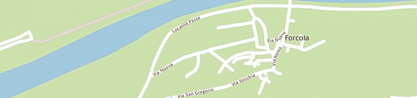 Mappa della impresa daziani alberto a FORCOLA