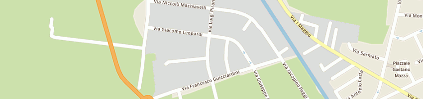 Mappa della impresa oggettistica piacentina snc di tagliafichi maria ed enrico a PIACENZA