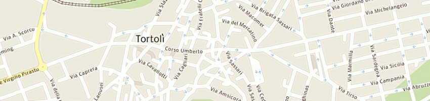 Mappa della impresa sigei company di orru' camilla e c snc a TORTOLI 