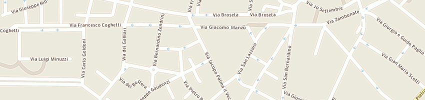 Mappa della impresa smic (srl) a BERGAMO