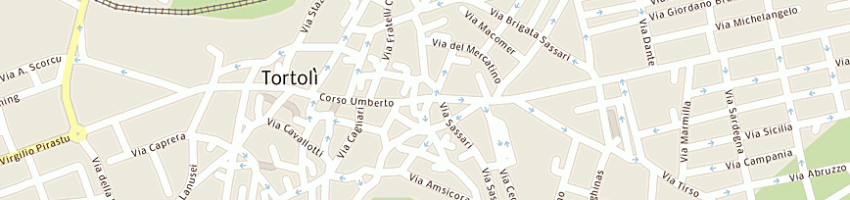 Mappa della impresa chirigu graziella a TORTOLI 