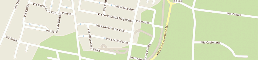Mappa della impresa bar ristorante da genio snc di orlanda ambrosini e c a STEZZANO