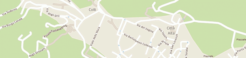 Mappa della impresa bar campanella di maffeis fiorella e c sas a BERGAMO