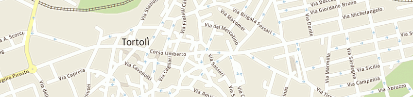 Mappa della impresa pili franco a TORTOLI 