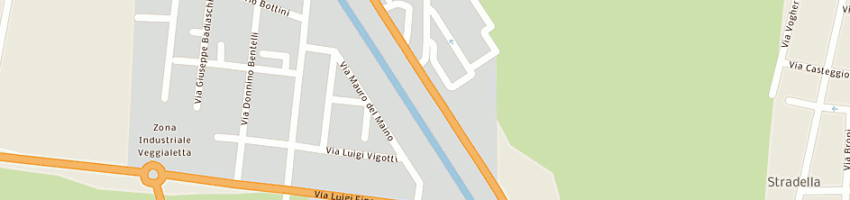 Mappa della impresa agea srl a PIACENZA