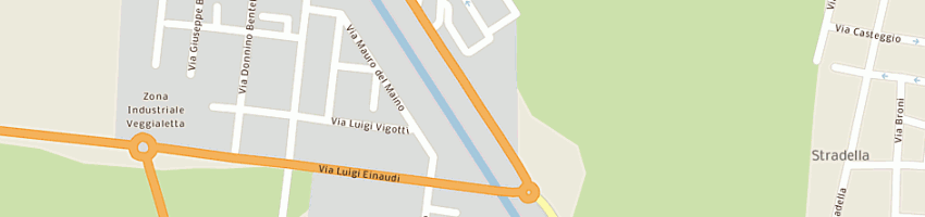 Mappa della impresa bertuzzi felice a PIACENZA