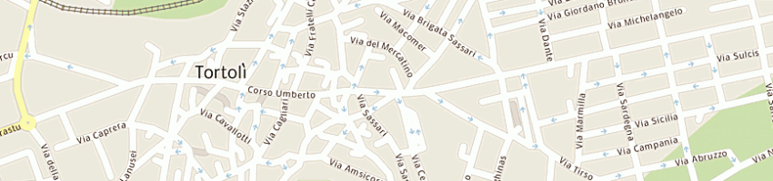 Mappa della impresa loi locci a TORTOLI 