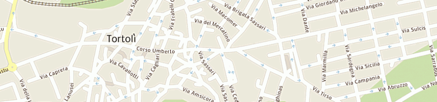 Mappa della impresa studio immobiliare arbatax di murreli aluigi a TORTOLI 