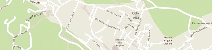 Mappa della impresa commerciale e servizi srl a BERGAMO