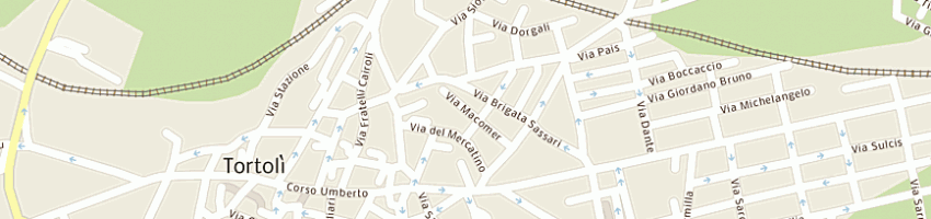 Mappa della impresa la metropol sarda soccooparl a TORTOLI 