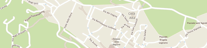Mappa della impresa tresoldi alberto a BERGAMO