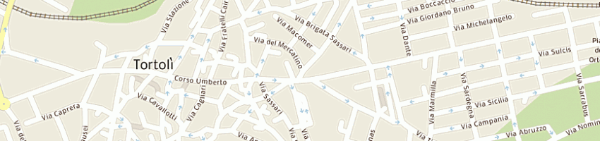 Mappa della impresa terfidi soc coop arl a TORTOLI 