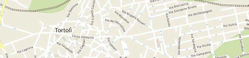 Mappa della impresa sulki service di aldo brandas e c sas a TORTOLI 