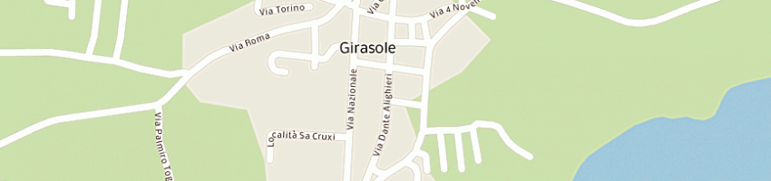 Mappa della impresa pili roberto a GIRASOLE