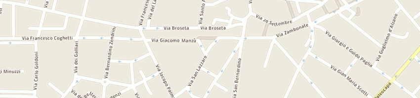 Mappa della impresa bmb and partners srl a BERGAMO