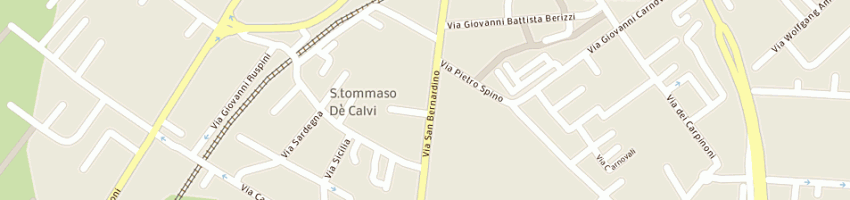 Mappa della impresa venturini alberto a BERGAMO