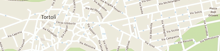 Mappa della impresa radio studio r di cugudda salvatore a TORTOLI 