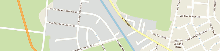 Mappa della impresa mc video srl a PIACENZA