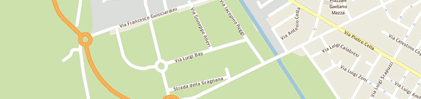 Mappa della impresa air bank srl a PIACENZA