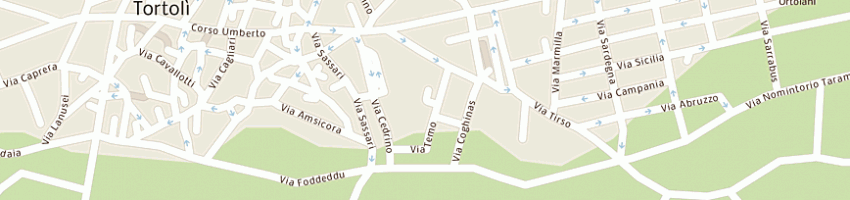 Mappa della impresa la piazza di doa e podda snc a TORTOLI 