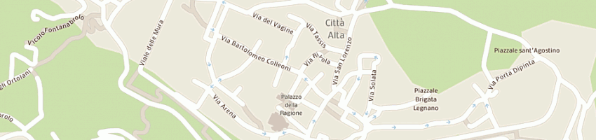 Mappa della impresa il fornaio di consonni stefano e pesenti simona snc a BERGAMO