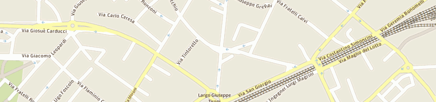 Mappa della impresa schiavone antonio e nicola a BERGAMO