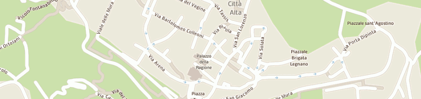 Mappa della impresa alpi fausto a BERGAMO