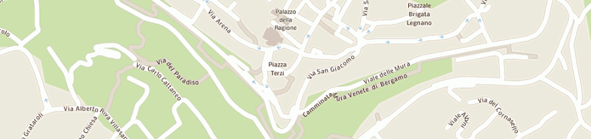 Mappa della impresa brainwork station di quarti franco sas a BERGAMO