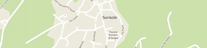 Mappa della impresa brugnetti marco a SORISOLE