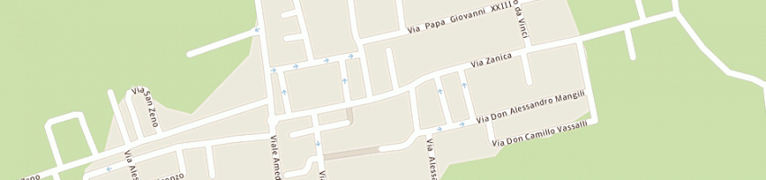 Mappa della impresa alex's dream a COMUN NUOVO