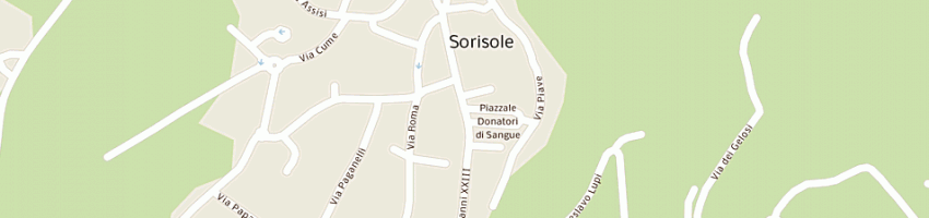 Mappa della impresa simon snc a SORISOLE