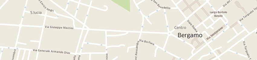 Mappa della impresa rubini guido a BERGAMO