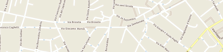 Mappa della impresa galli giuliano a BERGAMO